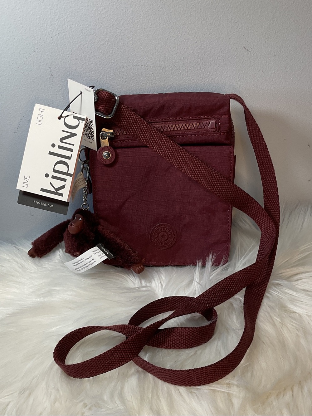 NWT Kipling Nylon New Eldorado Crossbody NEW